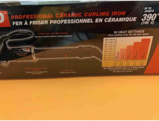 BabBylissPRO Professional Ceramic Curling Iron
