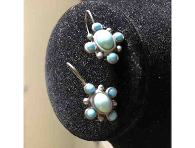 Turquoise Necklace and Earrings