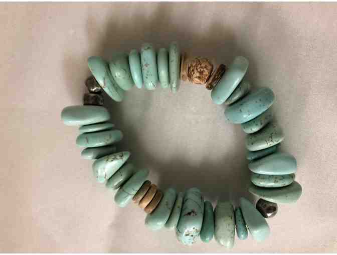 Turquoise extendable bracelet