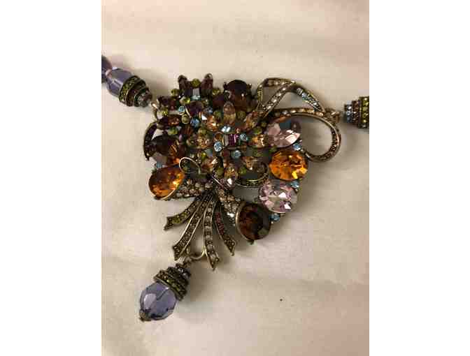 Vintage Necklace in purples