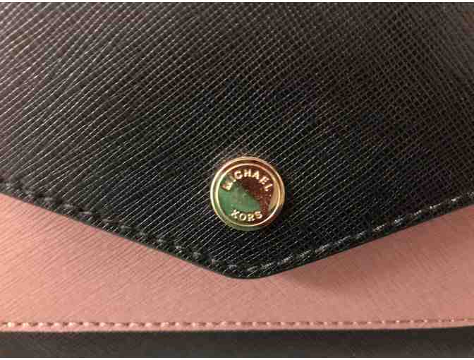 Michael Kors Black and brown shoulder purse