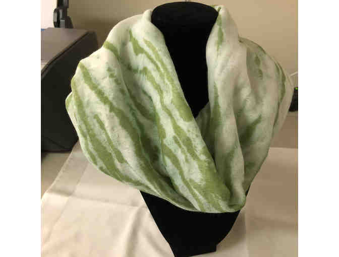 Infinity Green Scarf