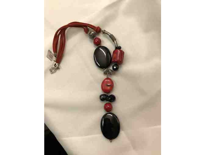 New Red/Black Beaded Necklace