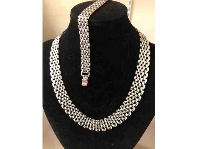 NHL Collar Necklace with Bracelet