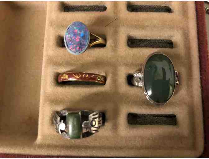 Fun Rings and Brooch