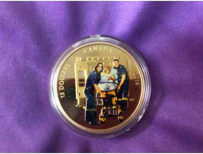 2016 National Heroes -Paramedics Fine Silver Coin