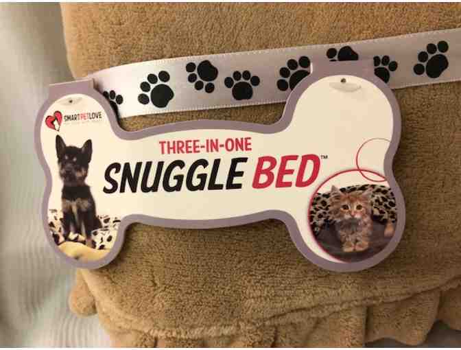 Three in One Snuggle Bed plus $25 Gift Certificate and treats