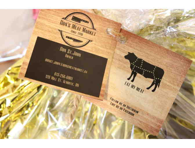 Don's Meat Market Gift Basket and Gift Certificate