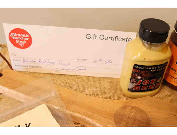 Almonte Butcher Shop Gift Bag withGift Certificate