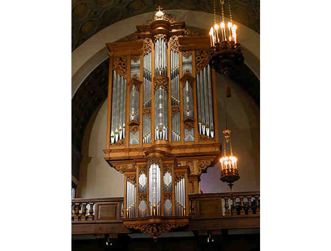 A Day at Holy Cross College and Organ Lesson with James David Christie