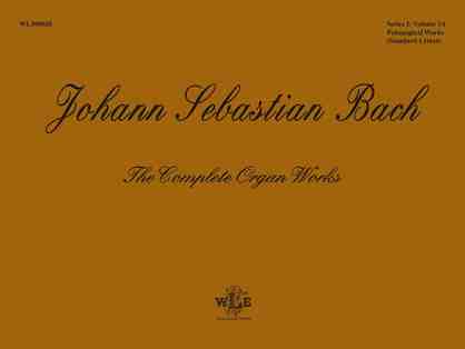 J.S. Bach: Complete Organ Works (4 vols.)