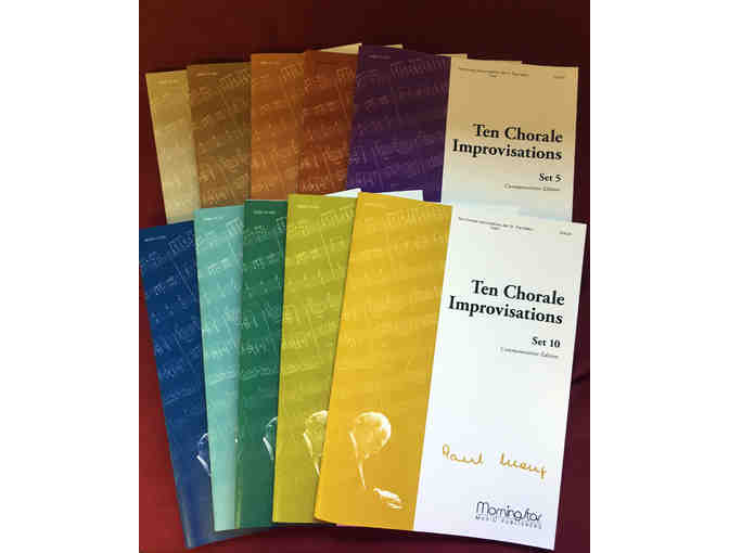 Paul Manz: Complete Chorale Improvisations (10 vols.) and Three CD Set