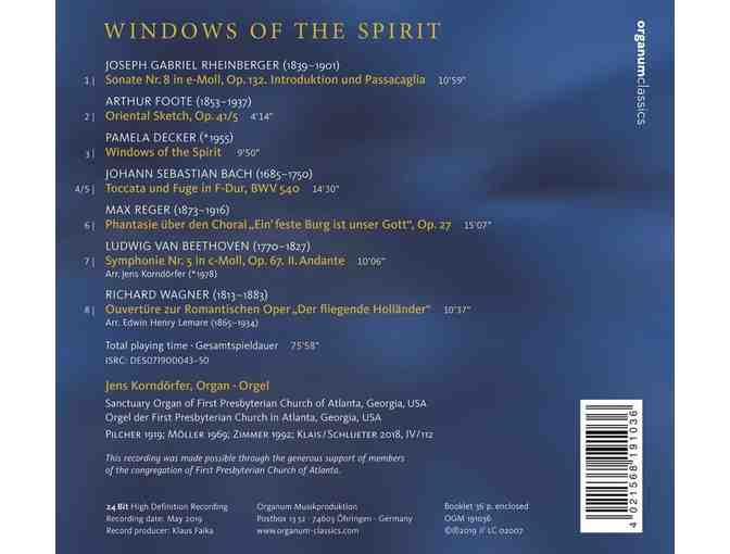 CD Windows of the Spirit