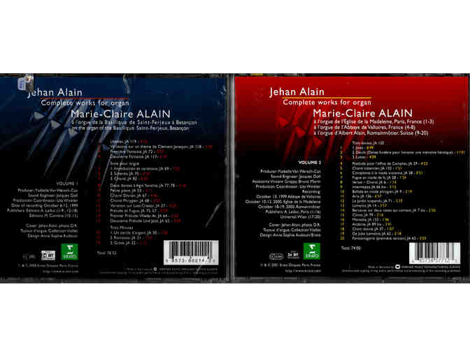 Jehan Alain: Complete Works for Organ