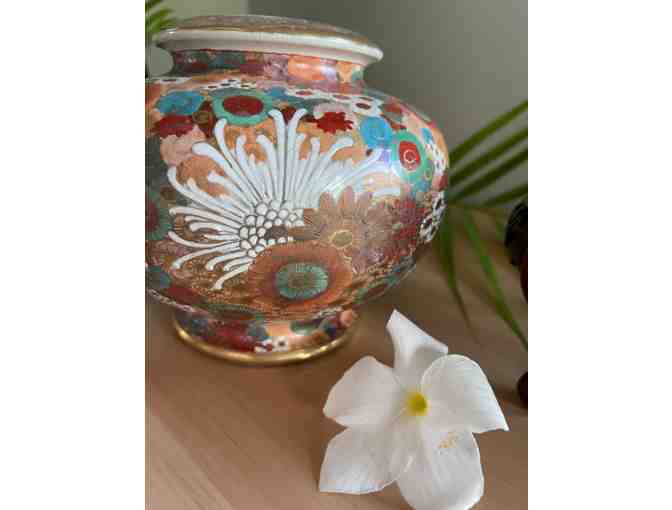 'Blessed' Asian Vase