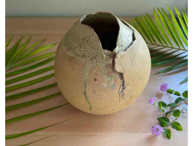 'Orb of Creation' Ceramic Vase