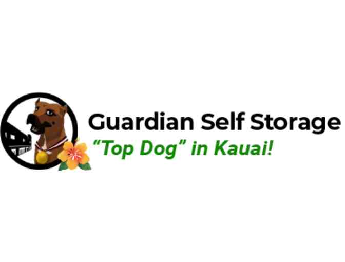 Guardian Self Storage 5 x 5 unit for 6 months certificate