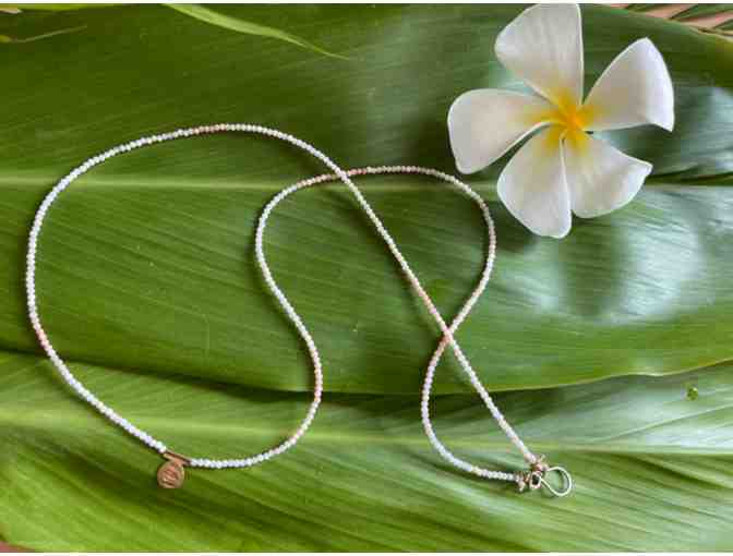 'Riversong' Pink Opal Necklace by Kiko Kauai