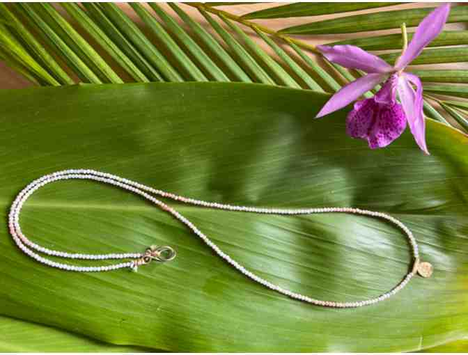'Riversong' Pink Opal Necklace by Kiko Kauai