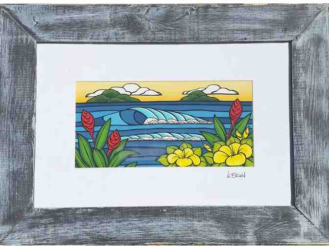 Giclee Print on Canvas: 'Hawaiian Island Paradise' By Heather Brown
