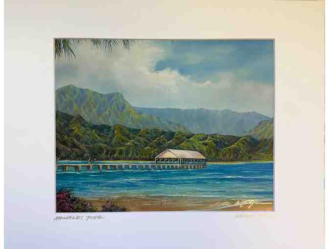 Three matted prints by Neal Matsuyama