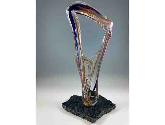Hand Blown Glass Sculpture