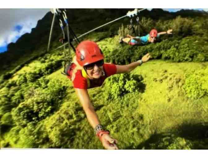Zipline Tour at Kipu Ranch for 2, Longest Zipline in Hawaii, Outfitters Kauai