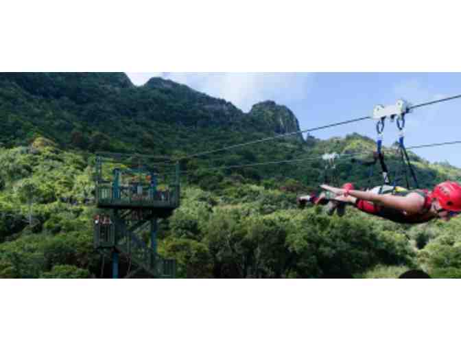 Zipline Tour at Kipu Ranch for 2, Longest Zipline in Hawaii, Outfitters Kauai