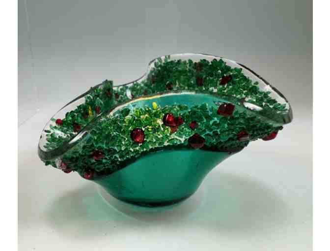 Handcrafted Set of Three Glass Votive Holders by Kela&rsquo;s Glass