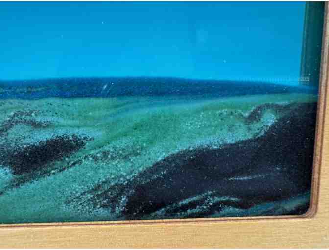 Exotic Moving Sand Sculpture by Kela’s Glass