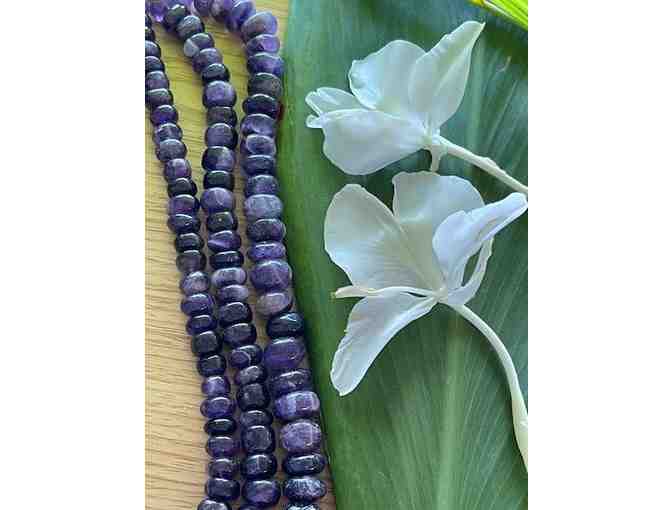 &ldquo;Depths of Amethyst&rdquo; Multi-Strand Necklace from Remember Kauai