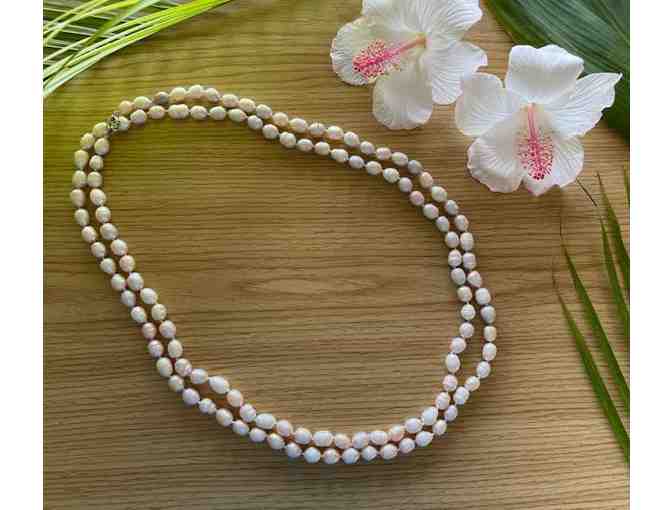 Freshwater Pearl Rope Necklace from Remember Kauai