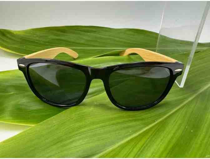 Calabash Wearable Wood Cap and Bamboo Works Sunglasses