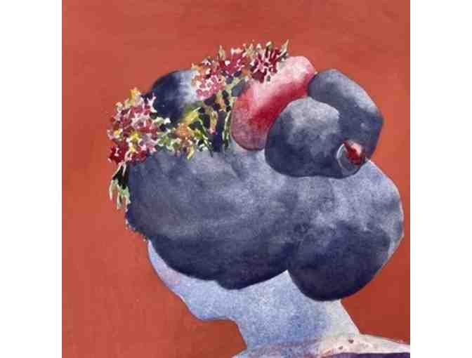 Geisha Orginial Watercolor Painting By Molly McKenzie