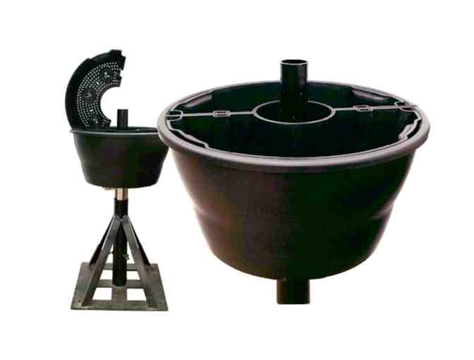 Two Wrap-Around Self Watering Municipal Hanging Baskets from Eckert's