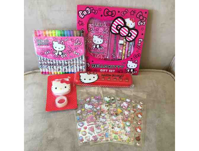 Sanrio - One Red Gift Set with Spiral Notebook and One Red Gift Set with Tin Pencil Case
