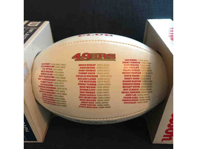 San Francisco 49ers - Limited Edition Football