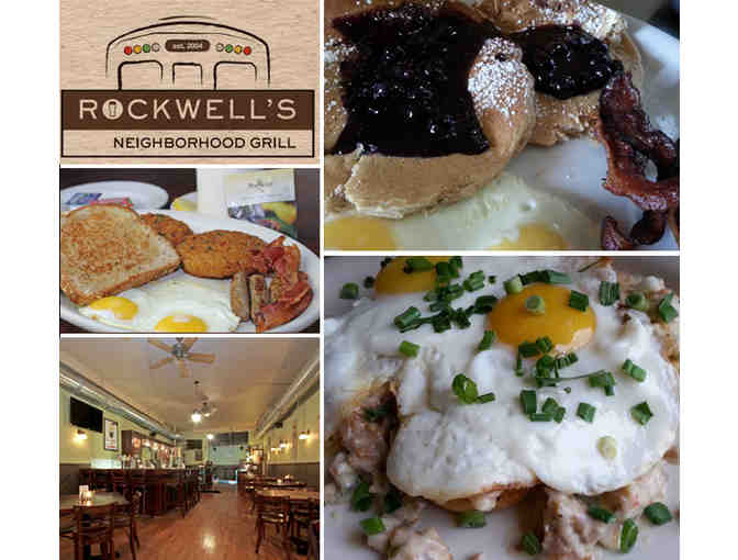 Brunch for 8 at Rockwell's Neighborhood Grill