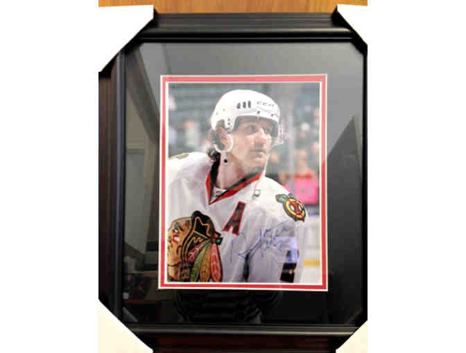 Framed Chicago Blackhawks Autographed Duncan Keith Photo