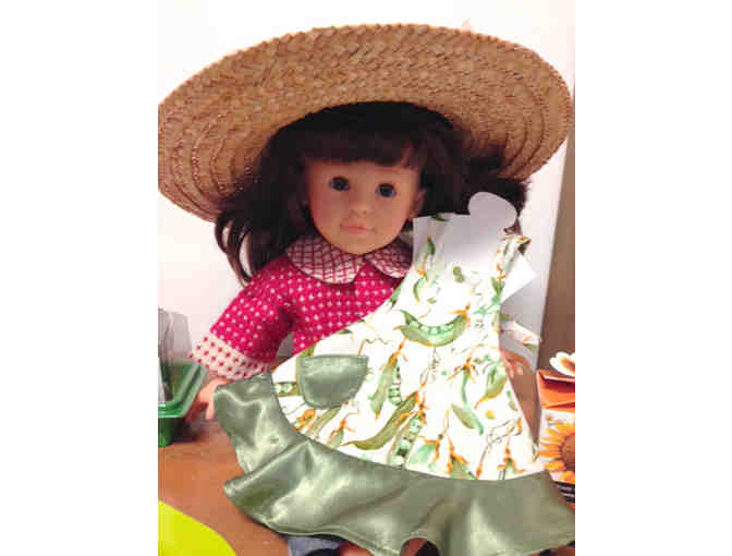 Handmade Gardening Outfit for 18' Doll & American Girl GC