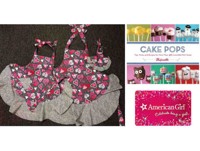 Matching Aprons for Adult, Child and 18' Doll, Plus American Girl GC