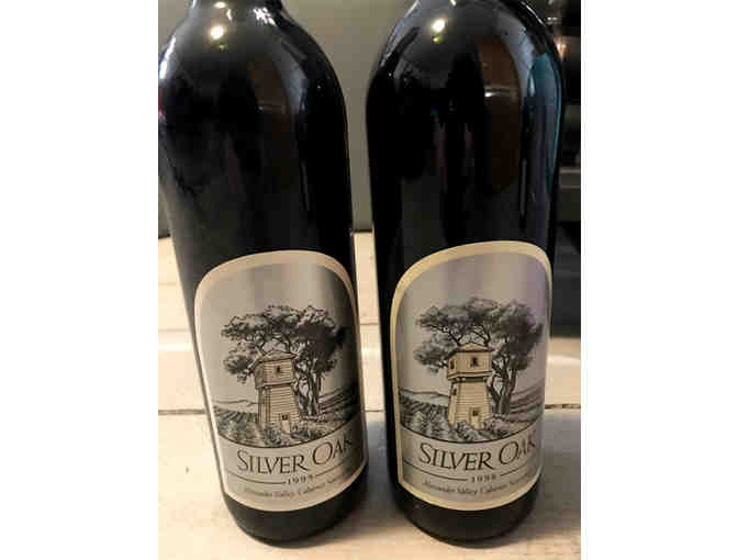 Two Bottles of Silver Oak Cellars Cabernet Sauvignon ('95 and '98)