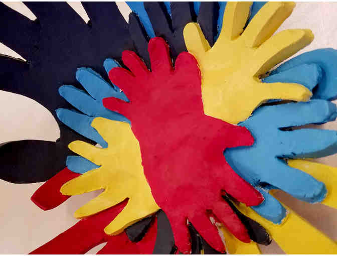 Classroom Project: Ms. Rubi's Colorful Hand Bowl