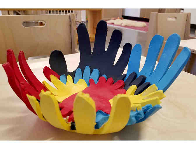 Classroom Project: Ms. Rubi's Colorful Hand Bowl