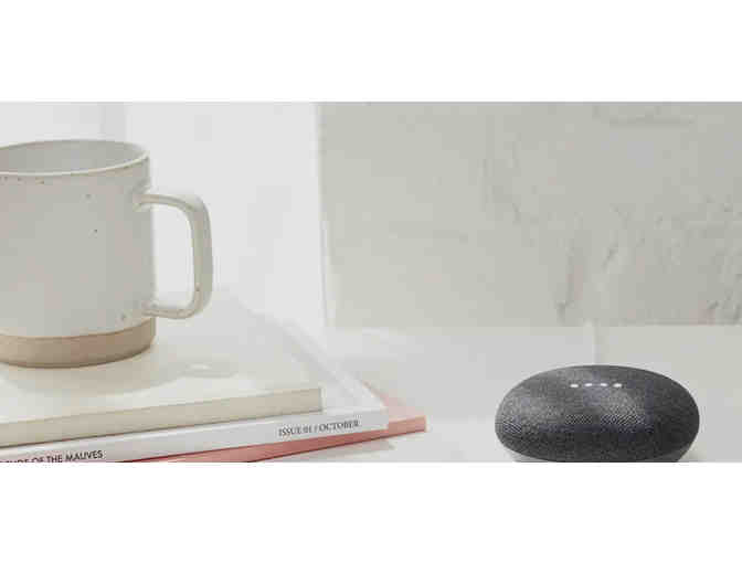 A Google Home Mini Smart Speaker - Photo 1