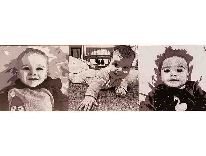 Classroom Project: Ms. Michelle's Infant Tiled Portraits