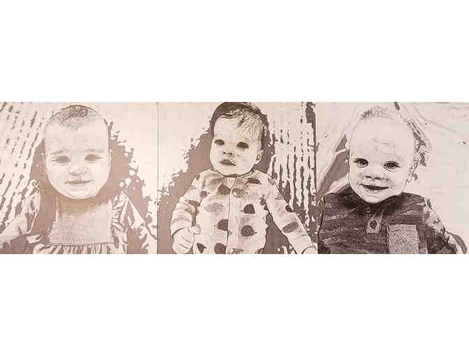 Classroom Project: Ms. Michelle's Infant Tiled Portraits