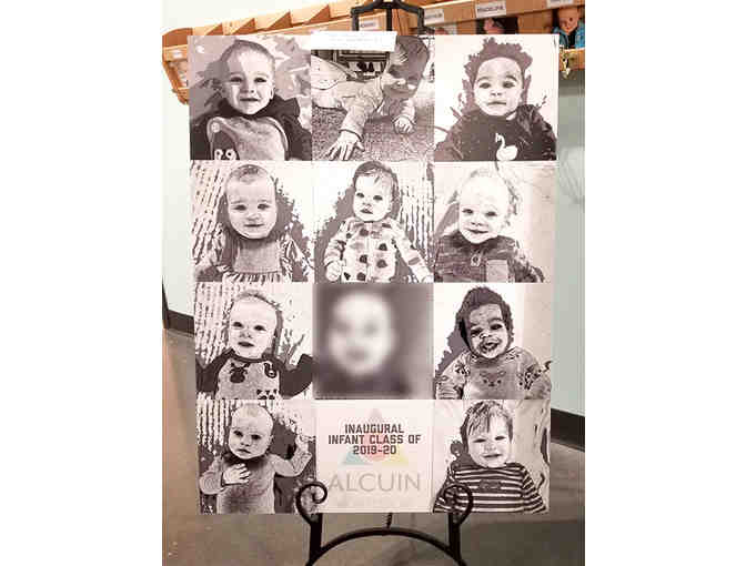 Classroom Project: Ms. Michelle's Infant Tiled Portraits