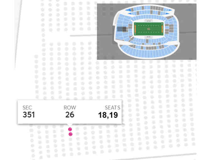 Two Tickets to Chicago Bears vs. New York Giants, January 2, 2022