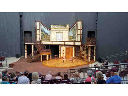 A pair of Platinum Tickets to the 2024 Illinois Shakespeare Festival